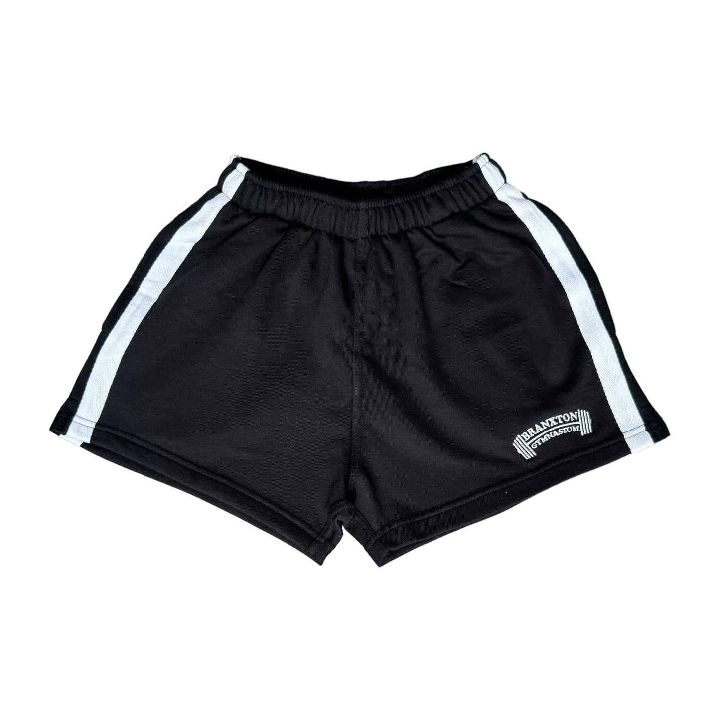 Barbell Short Shorts - Black & White